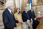 Il Presidente Mattarella incontra una delegazione dell'Accademia Nazionale di Santa Cecilia
