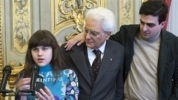 Doni al Presidente Mattarella da parte di alcuni ragazzi autistici