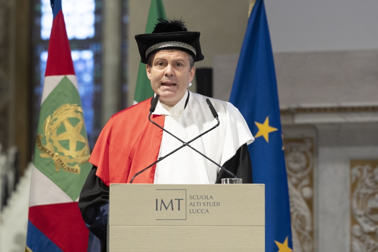  Lorenzo Casini, Rettore della Scuola IMT Alti Studi di Lucca , in occasione della Cerimonia di inaugurazione dell’Anno Accademico 2025/2026

