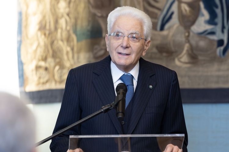 Il Presidente della Repubblica Sergio Mattarella incontra una delegazione dell’AGIS - Associazione Generale Italiana dello Spettacolo, in occasione dell’80° anniversario della fondazione
