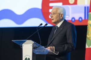 Il Presidente Mattarella alla cerimonia in occasione della 38^ Assemblea Nazionale delle Province d'Italia