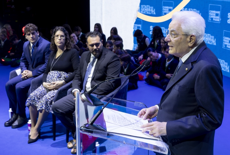 Il Presidente della Repubblica Sergio Mattarella alla V Edizione degli Stati generali della Natalità.