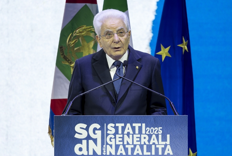Il Presidente della Repubblica Sergio Mattarella alla V Edizione degli Stati generali della Natalità.