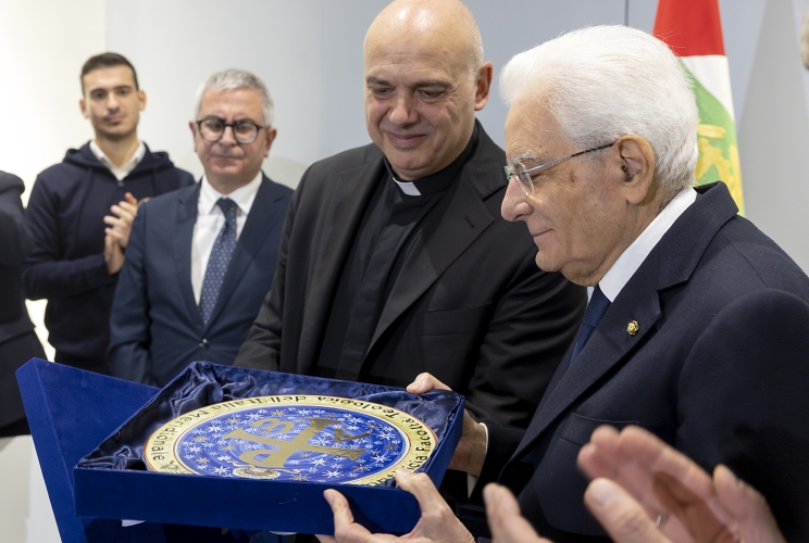 Il Presidente della Repubblica Sergio Mattarella all’inaugurazione dell’anno accademico della Pontificia Facoltà Teologica dell'Italia Meridionale