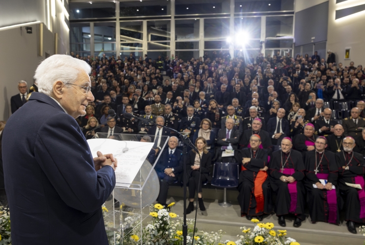 Il Presidente della Repubblica Sergio Mattarella all’inaugurazione dell’anno accademico della Pontificia Facoltà Teologica dell'Italia Meridionale
