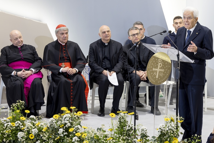 Il Presidente della Repubblica Sergio Mattarella all’inaugurazione dell’anno accademico della Pontificia Facoltà Teologica dell'Italia Meridionale