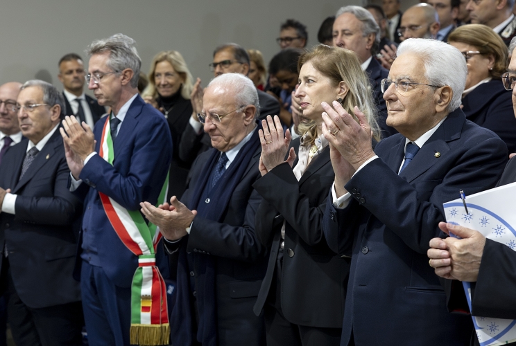  Il Presidente della Repubblica Sergio Mattarella all’inaugurazione dell’anno accademico della Pontificia Facoltà Teologica dell'Italia Meridionale