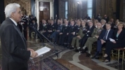 Intervento del Presidente Mattarella all'incontro con gli esponenti delle Associazioni Combattentistiche e d'Arma