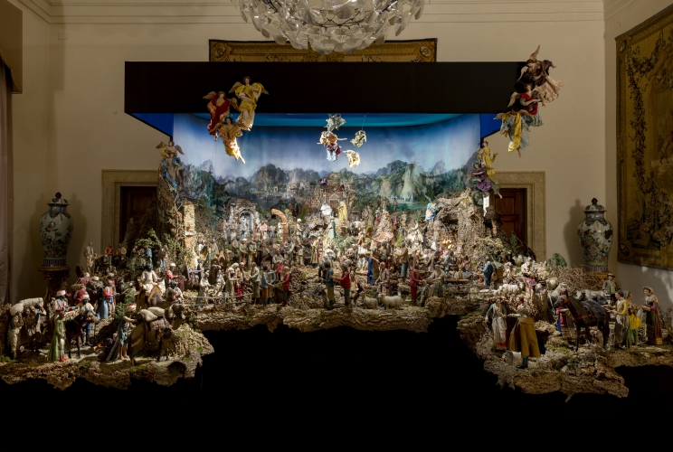 Il Presepe della Reggia di Caserta esposto al Palazzo del Quirinale in occasione del Natale 2025