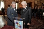 Incontro del Presidente Mattarella con il Comandante Generale della Guardia di Finanza e una rappresentanza di allievi degli istituti di formazione nel 241° anniversario di costituzione della Guardia di Finanza