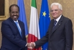 Incontro del Presidente Mattarella con il  Presidente della Repubblica Federale di Somalia, Hassan Sheikh Mohamud