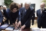 Intervento del Presidente Mattarella all'inaugurazione della mostra filatelica dal titolo "La grande guerra - La Liberazione - Cento gemme della filatelia italiana"