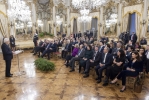 Intervento del Presidente Mattarella con i partecipanti al 30° anniversario del Seminario di Venezia per la stampa britannica.