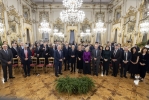 Il Presidente Mattarella incontra i partecipanti del Seminario di Venezia per la stampa britannica 
