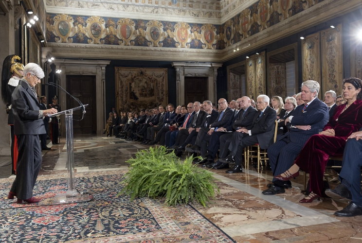 L'intervento di Silvana Sciarra, Presidente della Scuola Superiore della Magistratura, in occasione dell'incontro del Presidente Sergio Mattarella con i Magistrati ordinari in tirocinio nominati con 
D.M. 4 aprile 2025