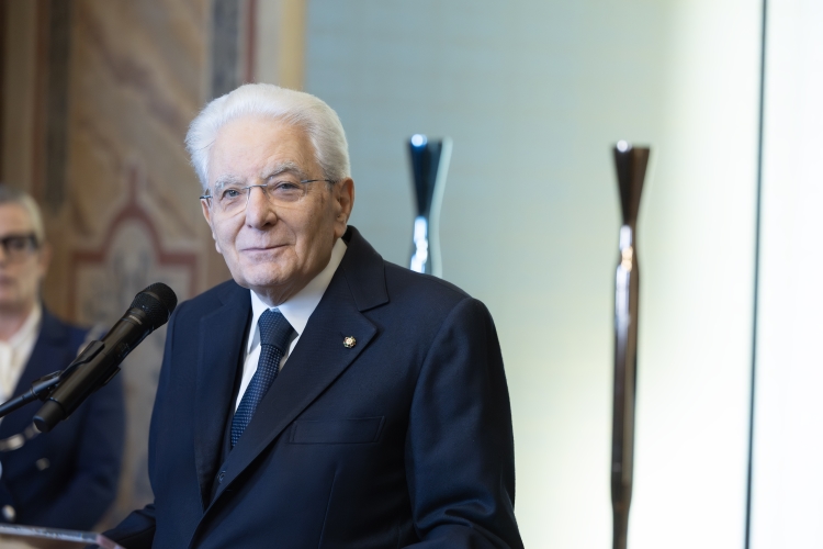 Il Presidente Sergio Mattarella incontra Presidente e Amministratore Delegato della Fondazione Milano-Cortina 2026, unitamente al Consiglio di amministrazione e ai soci fondatori della Fondazione 
