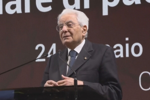 Mattarella interviene al convegno dal titolo Mediterraneo Un Mare di Pace