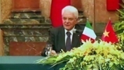 Dichiarazione alla stampa del Presidente Mattarella al termine dei colloqui con il Presidente della Repubblica Socialista del Vietnam 