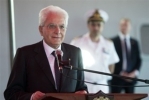 Saluto del Presidente Mattarella all'equipaggio della Fregata "Carabiniere" (audio)