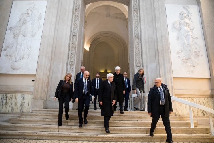 Il Presidente Mattarella visita la mostra "MEDIF - Mostra degli Esuli Fiumani, Dalmati e Istriani”