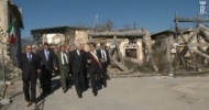 Il Presidente Mattarella visita Onna