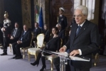 Intervento del Presidente Mattarella per lo scambio degli auguri di fine anno con i Rappresentanti delle Istituzioni, delle Forze Politiche e della Società Civile.