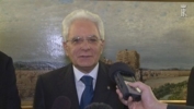 Il Presidente Sergio Mattarella incontra la stampa al termine degli incontri alle Nazioni Unite