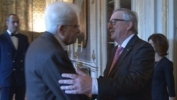 Incontro del Presidente della Repubblica Sergio Mattarella con il Presidente della Commissione Europea Jean-Claude Juncker