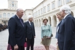 Colazione in onore del Presidente Mattarella e cerimonia di congedo delle LL. MM. il Re Harald V e la Regina Sonja di Norvegia