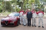 Presentata al Presidente  Mattarella la nuova Alfa Romeo "Giulia"