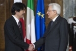 Incontro del Presidente della Repubblica Sergio Mattarella con le LL.AA.II. il Principe e la Principessa Akishino in Visita ufficiale