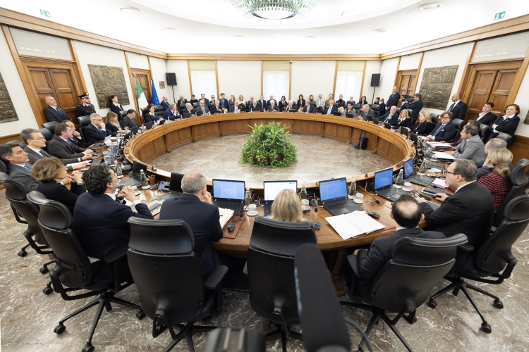 Il Presidente Sergio Mattarella presiede l'Assemblea plenaria del Consiglio Superiore della Magistratura
