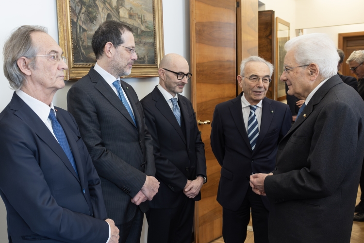 Il Presidente della Repubblica Sergio Mattarella alla Sapienza Università di Roma, in occasione del convegno dal titolo “Bachelet: uomo del presente, costruttore di futuro - L’impegno civile ed ecclesiale di Vittorio, seme di speranza a 100 anni dalla sua nascita”
