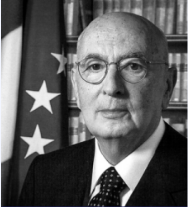 Immagine del Presidente Giorgio Napolitano